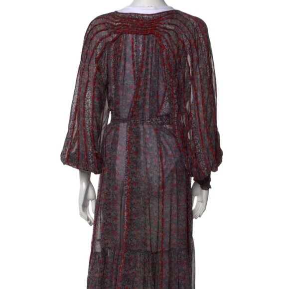 NWOT ULLA JOHNSON Xenia Dress in Twilight XS $895 - Picture 7 of 8